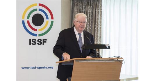 Gary L. Anderson, USA / ISSF Vice-President